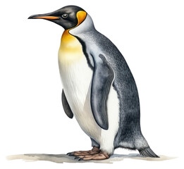 Fototapeta premium PNG Penguin animal bird wildlife.