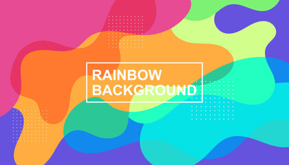 Colourful Paint Splash Abstract Background. pattern in full color rainbow spectrum colors. liquid shapes. Futuristic design posters. vector abstract.