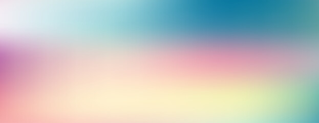 Obraz premium Pastel Dream Abstract Banner