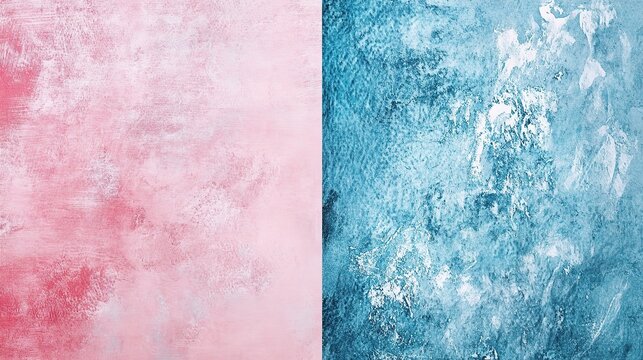Pastel Pink and Blue Abstract Texture Background