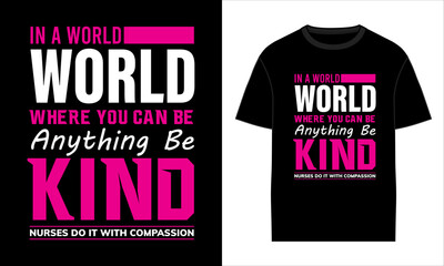 Nurse t-shirt design Nursing because even Doctors Need Heroes typography t-shirt design. Nurse Day t-shirt design