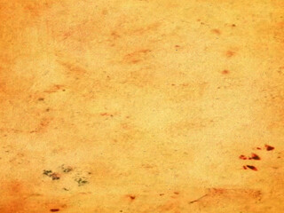 Old paper texture destroyed surface. Yellow tones.	