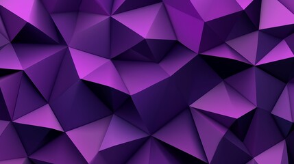 Obraz premium Vibrant purple geometric polygonal abstract background