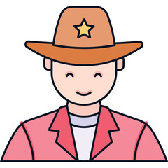 Sheriff Sticker