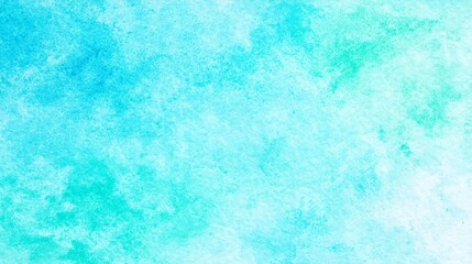 A vibrant abstract canvas featuring flowing blue and green watercolor textures, evoking a sense of calm and creativity through its fluid design and harmonious colors.