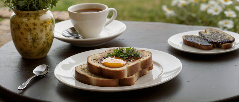 Buttered Toas with marmite england Food2