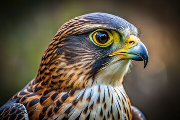 Obraz premium Majestic Falcon: The National Bird Symbolizing Strength and Freedom in Various Cultures Worldwide