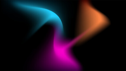 ABSTRACT DARK BACKGROUND ELEGANT GRADIENT MESS SMOOTH COLOR DESIGN VECTOR TEMPLATE GOOD FOR MODERN WEBSITE, WALLPAPER, COVER DESIGN 