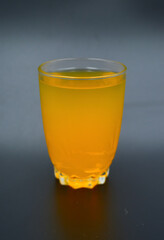 glass of orange juice