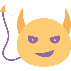 Devil Horn Illustration