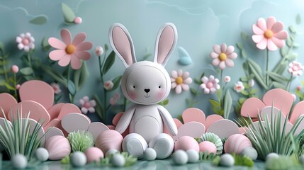 Gorgeous and Adorable Background Design: A Delightful Visual Treat. Admire the Charm and Creativity.