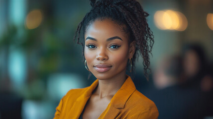 African American Business woman portrait