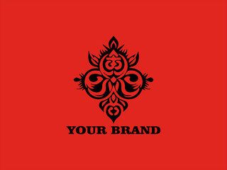 Minimalist Trident Symbol Design High Resolution Transparent Trident Vector Logo High Quality Trident Design Element