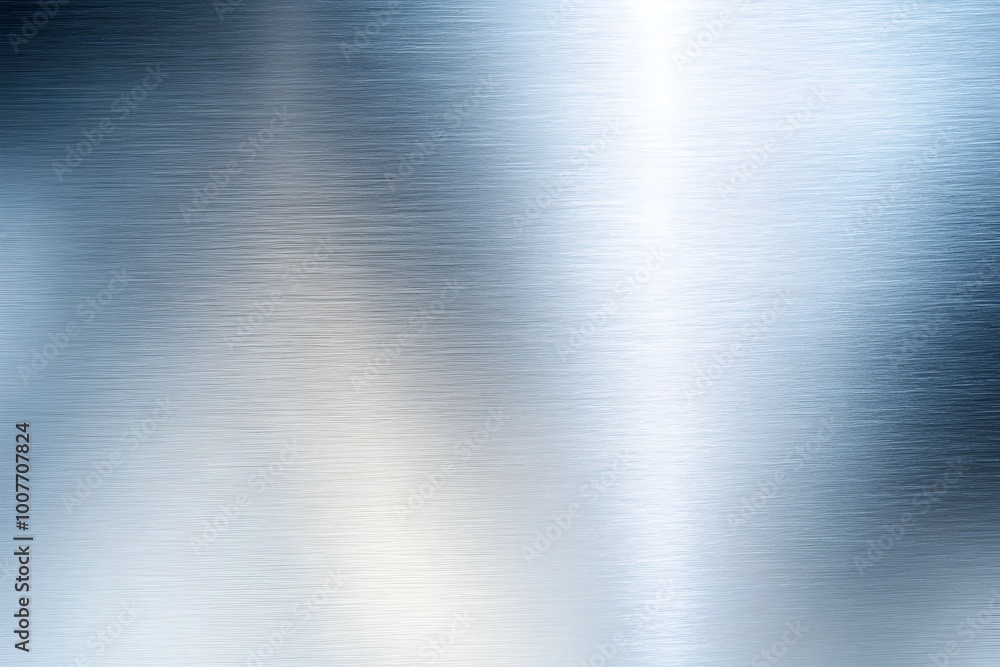 Poster sleek metallic texture background with smooth silver tones and subtle reflections for futuristic min