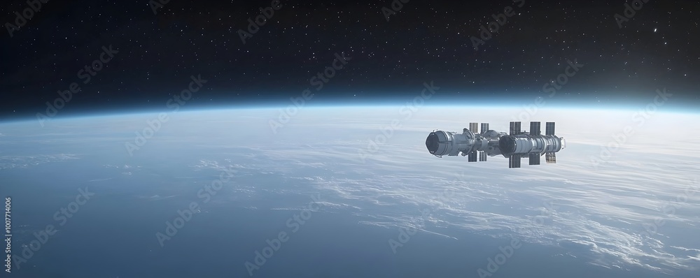 Aufkleber exploring new worlds innovative space colonization and sustainable habitats on distant planets - adv