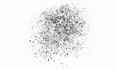 Grunge graffiti spray splashes and drops. vector spray paint shape with messy stains black, Grunge black spray paint, eps8