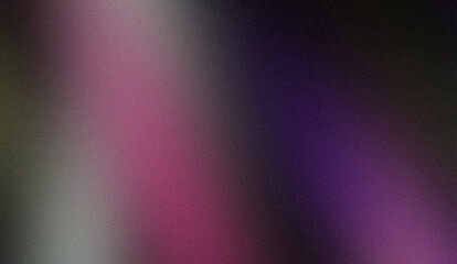 Soft pink magenta blue purple colors grainy backdrop design. Abstract trendy multicolored noisy gradient dark wave shaped, bright, shiny, rough, grainy, banner, poster.