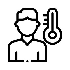 Seasonal Allergy line icon