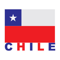 Chile country flag