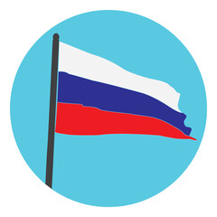 Russia country flag
