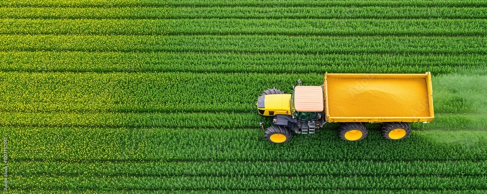 Poster maximizing crop yield with satellite data - efficient resource use for sustainable farming profitabi