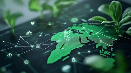 Global Farming Networks Connected via Satellite Data - Enhancing Cross-Border Agricultural Collaboration and Sharing Valuable Farming Insights for Sustainable Growth