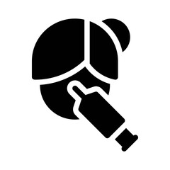 Medication glyph icon