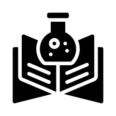 Chemistry Book glyph icon