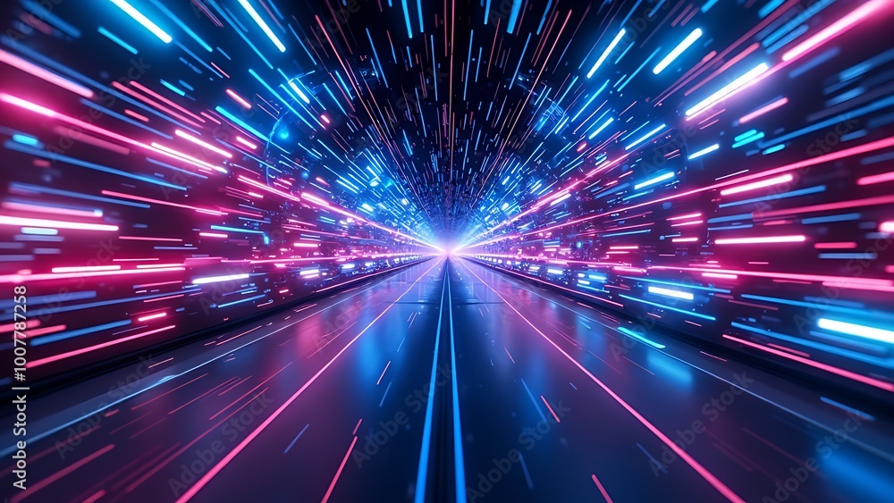 Poster abstract digital data background. art can be used in the description of network abilities, technolog