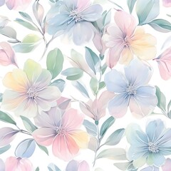 Pretty Floral Pastel 