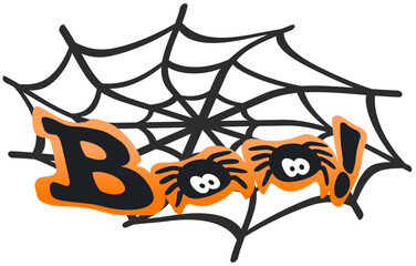 การออกแบบบูฮาโลวีนบนใยแมงมุม