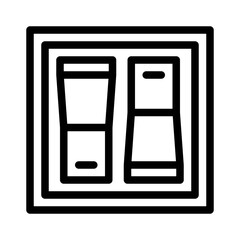 Switch line icon