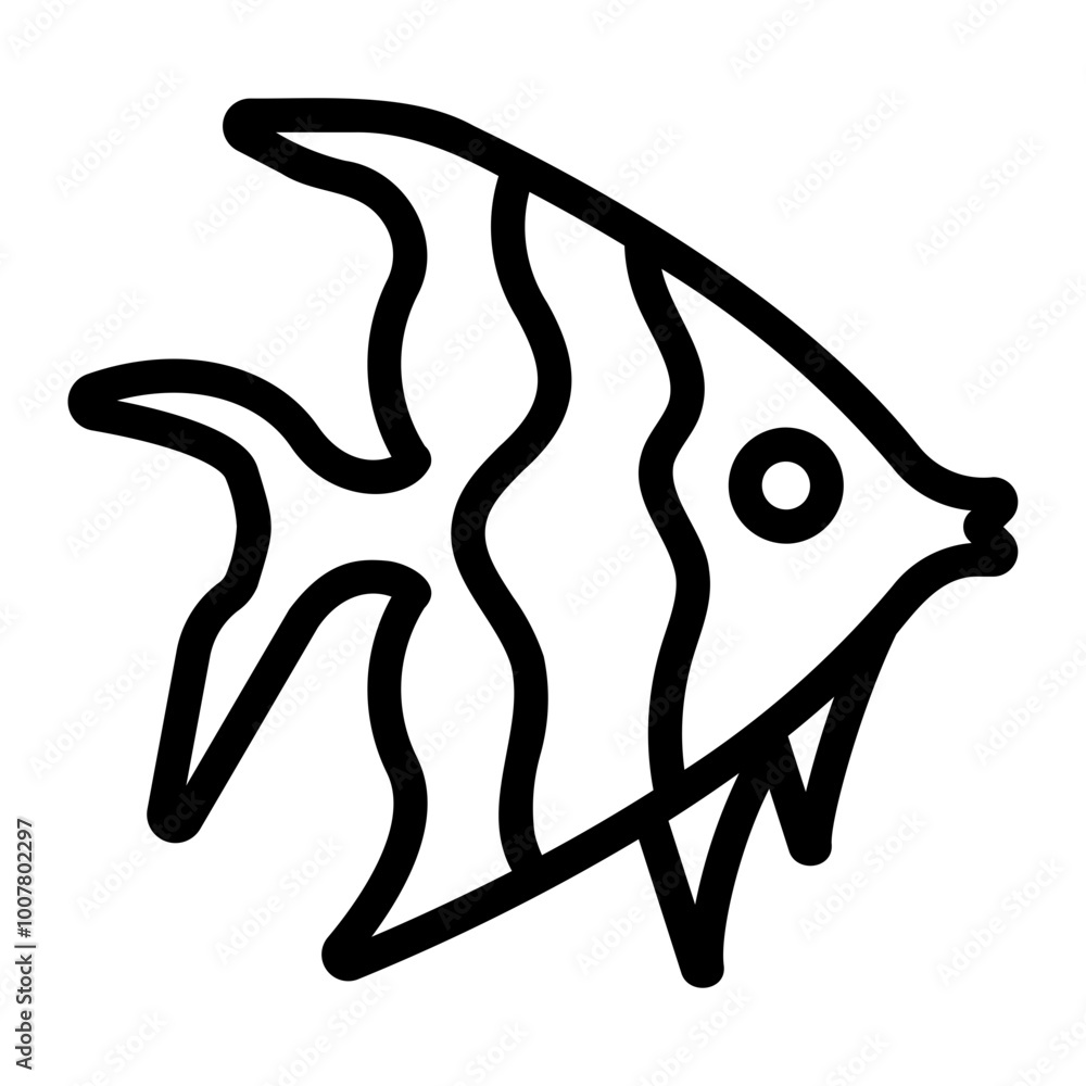 Sticker anglefish