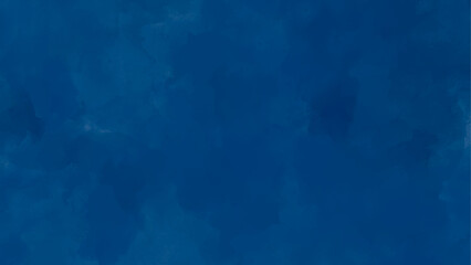 Dark blue watercolor background. Watercolor on deep dark blue paper background. The background is dark blue watercolor grunge paper,