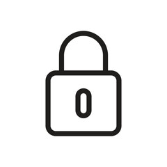 Lock Icon - Line