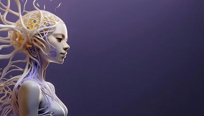 Parasitic Relationship Concept - Visualization of human figures prone to parasitic diseases.