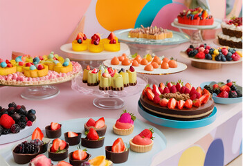 cake, food, dessert, cupcake, sweet, cupcakes, cream, baked, icing, cup, birthday, decoration, wedding, celebration, frosting, delicious, muffin, pink, snack, party, gourmet, decorated, pastry, fruit,