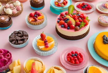 dessert, cake, food, sweet, cupcake, chocolate, delicious, pastry, cream, muffin, baked, cakes, snack, white, icing, gourmet, bakery, tasty, tart, fruit, homemade, cupcakes, fresh, closeup, baking