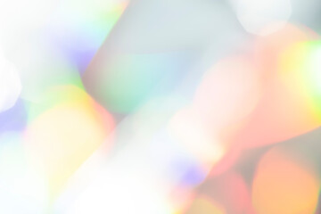 컬러풀하고 부드러운 빛 보케 배경