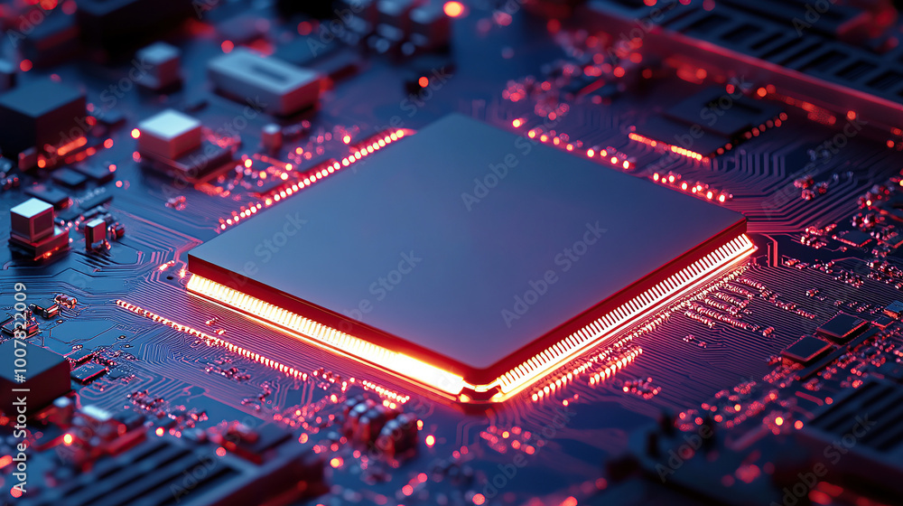 Poster high-performance chip: the core of modern computing