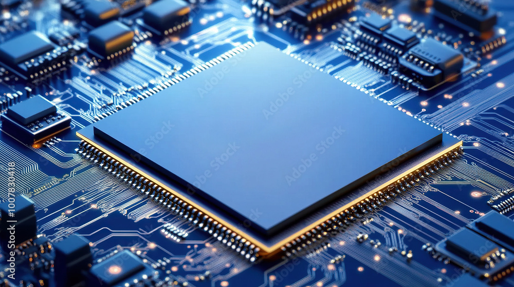 Poster high-performance chip: the core of modern computing