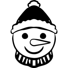  Christmas, New Year Vector Icon element, Isolated white background