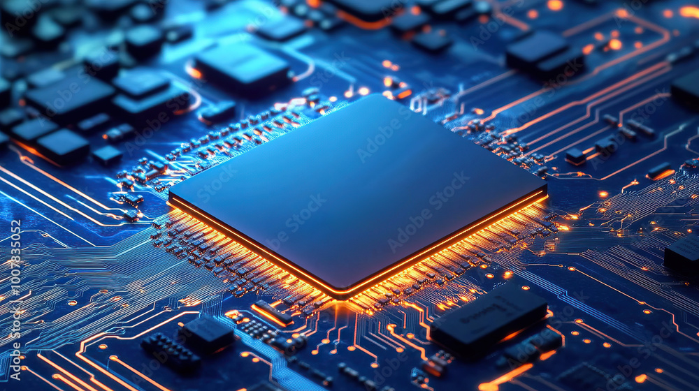 Poster high-performance chip: the core of modern computing