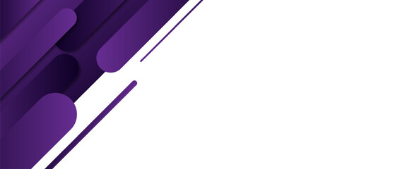 Dynamic abstract design featuring vibrant purple lines on a sleek white background, ideal for modern digital artwork or branding