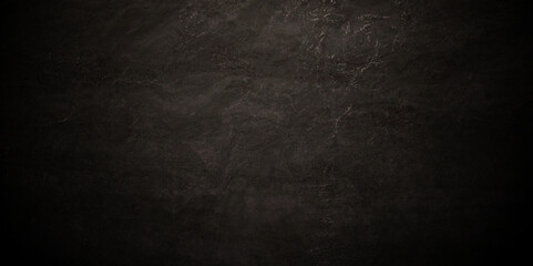 Abstract Black texture chalk board and black board background. stone concrete texture grunge backdrop background anthracite panorama. Panorama dark grey black slate background or texture.