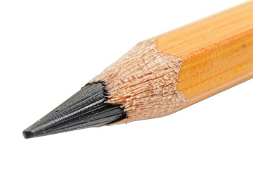 Fototapeta premium Transparent Pencil Tip - A Macro View of Creativity