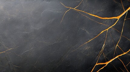 Opulent Black Friday Sale Background - Luxurious Black Marble with Gold Highlights for High-End Marketing and Elegant Promotions