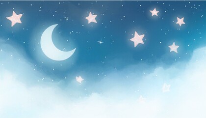 Naklejka premium background with stars