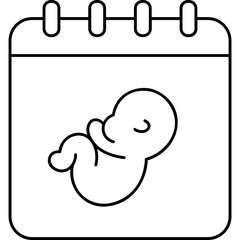 Estimated Day Of Birth Icon