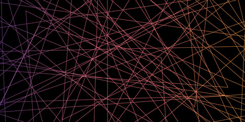 Abstract black with pink lines, triangles background modern design. pink lines vector . Futuristic concept abstract Digital future background for presentation, wallpaper, poster, technology concept. 